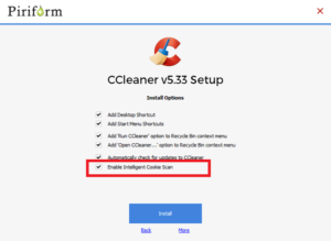 Ccleaner intelligent cookie scan что это