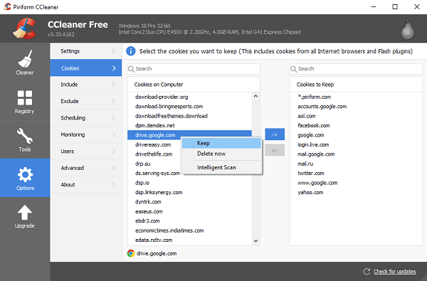 How to Enable CCleaner Intelligent Cookie Scan for Windows  Explained  - 85