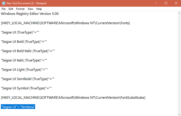 How to Change Default System Font in Windows 10  Registry Tweak  - 52
