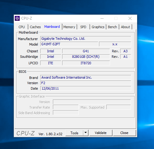 How to Check Your Motherboard Model Number on Your Windows PC using cpuz