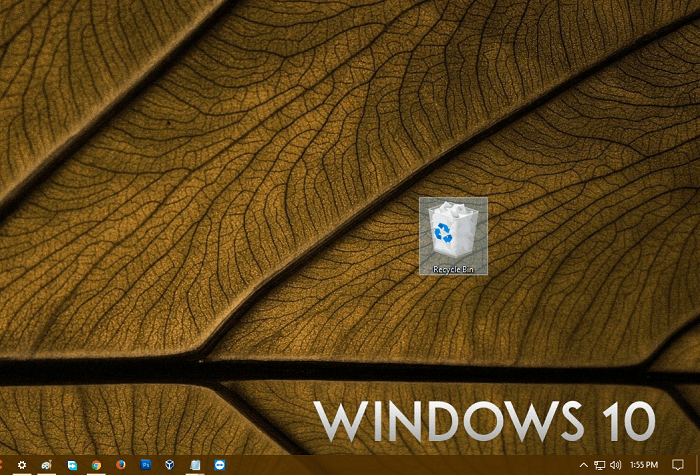Where is Recycle Bin in Windows 10