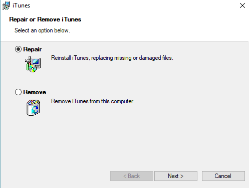 itunes not launching windows 10