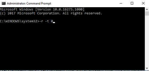 windows 10 reboot from command prompt