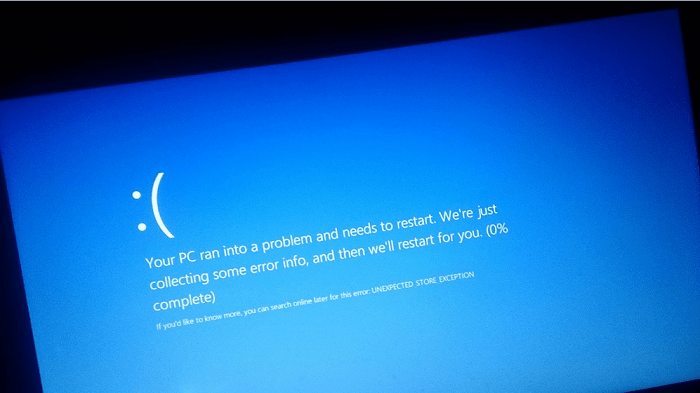Fixed BSOD Error  Unexpected Store Exception in Windows 10 - 55