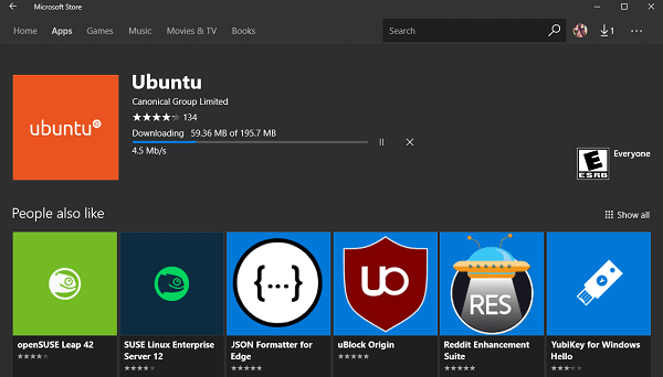 Easy way to Install Linux Distros from Windows 10 Microsoft Store - 11