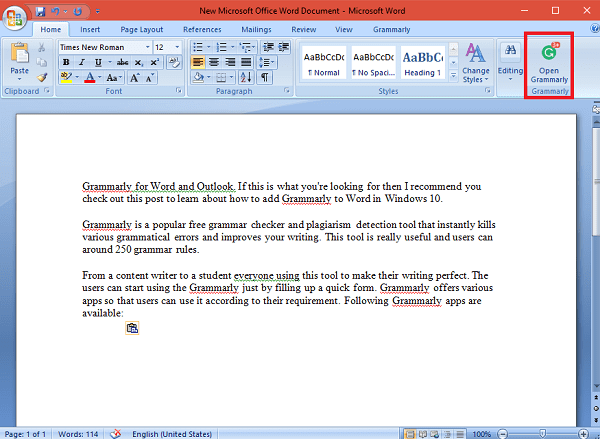 How to Add Grammarly to Word in Windows 10 - 59