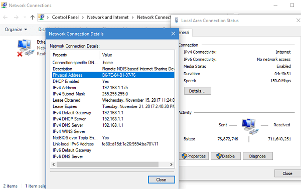 How to Find Mac Address of my Laptop in Windows 10  Four Ways  - 95