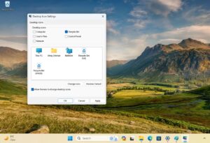 How to Remove Recycle Bin from Desktop in Windows 11/10