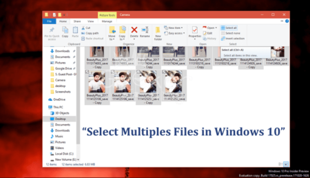 How to Select Multiple Files in Windows 10