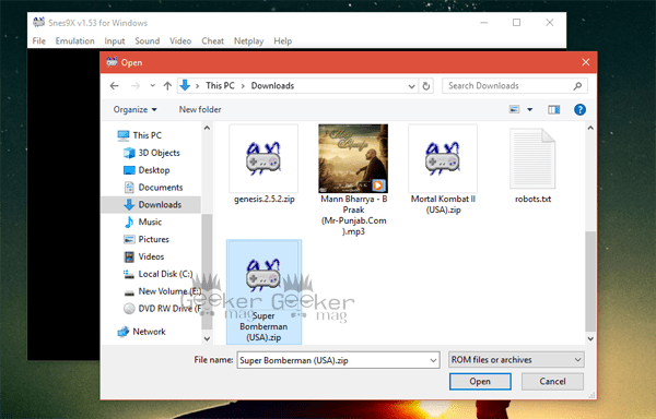 download snes emulator for pc windows 7 update