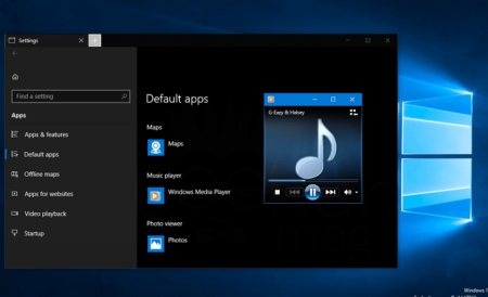 how to make windows media player default