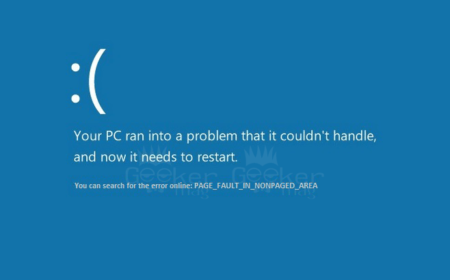 PAGE_FAULT_IN_NONPAGED_AREA in Windows 10