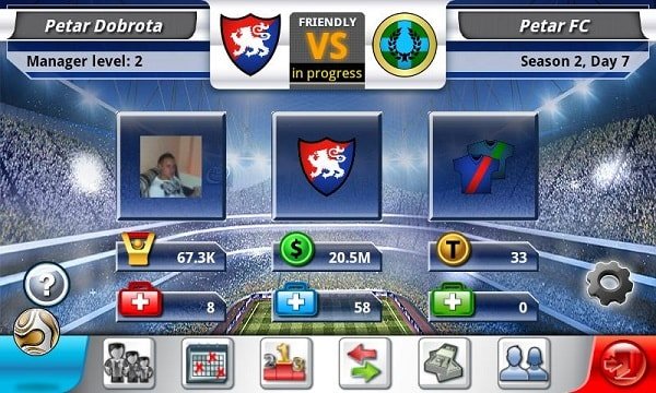 Top Eleven Be a Football for Facebook