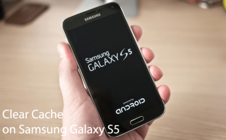 how to clear cache on galaxy s5