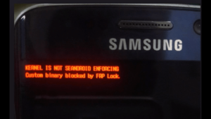Kernal is Not Seandroid Enforcing