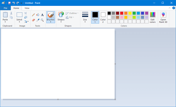 microsoft paint