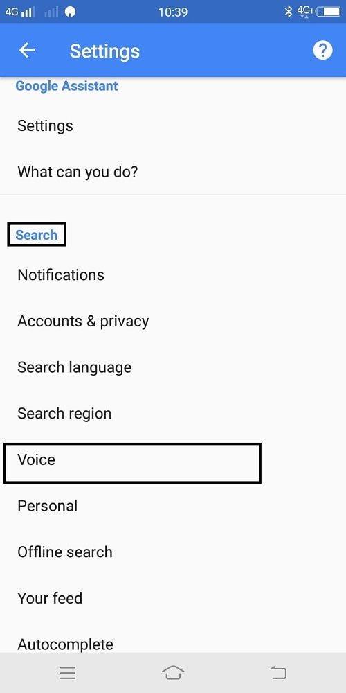 list of google offline voice actions