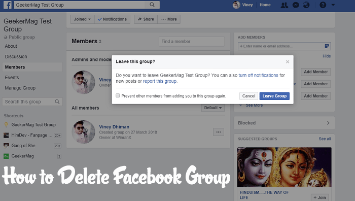 How To Delete All Your Posts In A Facebook Group Lifescienceglobal