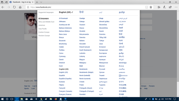 How to Change Facebook Language to English or to any other  2022 - 48