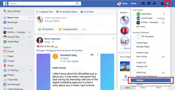 How to Change Facebook Language to English or to any other  2022 - 22