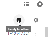 Gmail Ready for offline