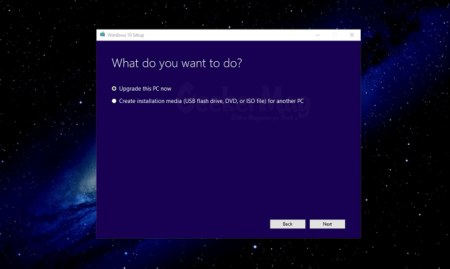 how to Use Media Creation Tool to Upgrade