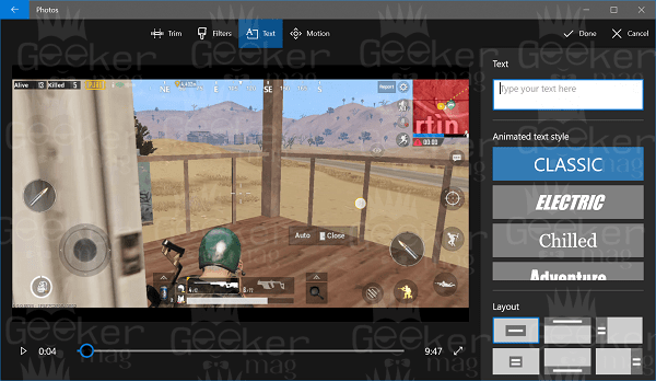 How to Edit Videos in Windows 10 using Video Editor App