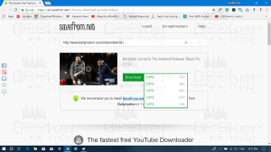 dailymotion download chrome