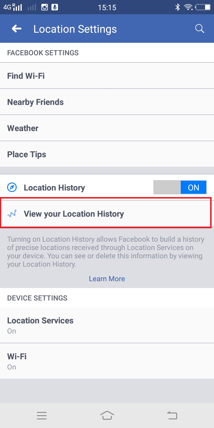 How to View, Disable, Delete and Turn Off Facebook Location History