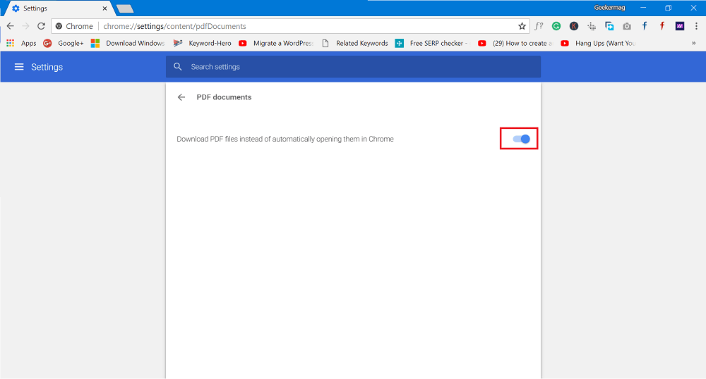 Google Chrome  How to Download PDF Files Instead of Opening - 35