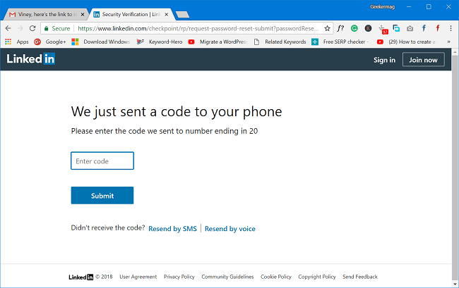 enter code