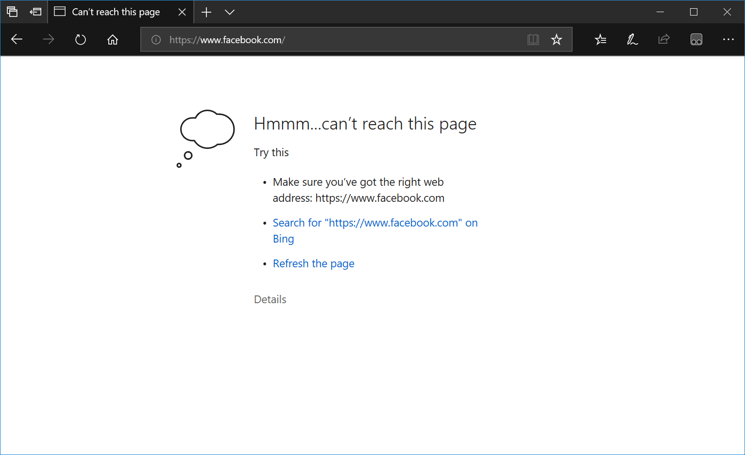 how to block websites in edge