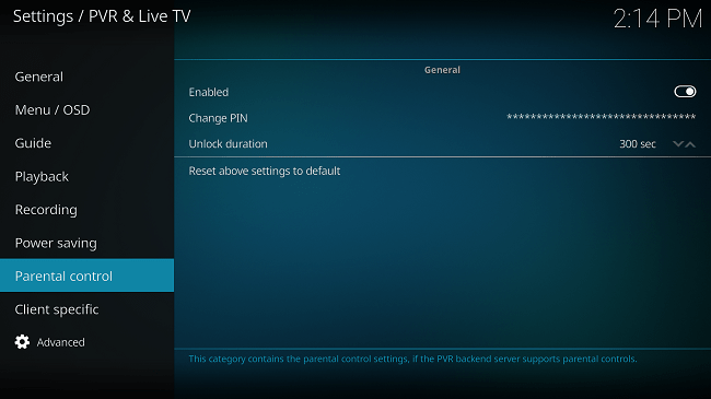 How to Enable Kodi Parental Controls   Tutorial - 42