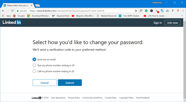 How to Recover Linkedin Forgot Password - 30