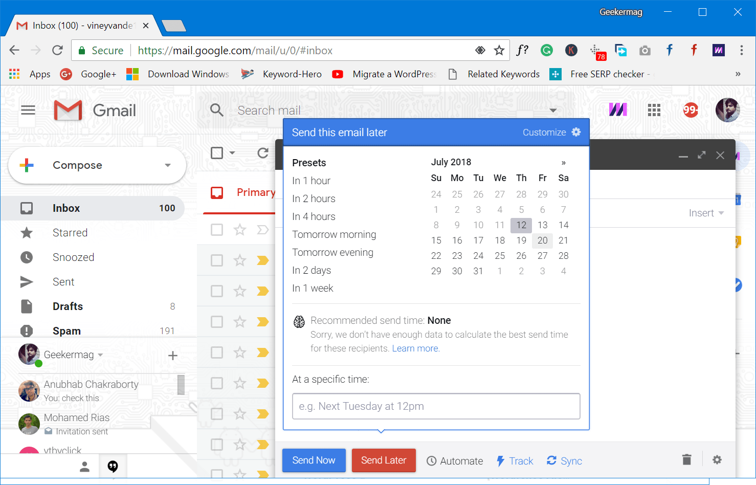 mixmax with gmail