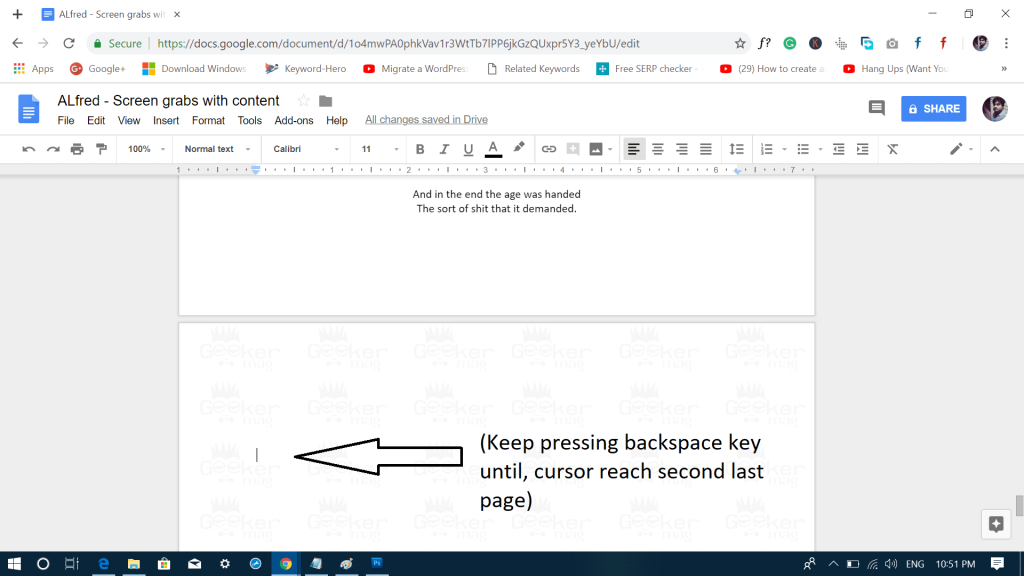 All Methods to delete a page in Google Docs   2022 - 61