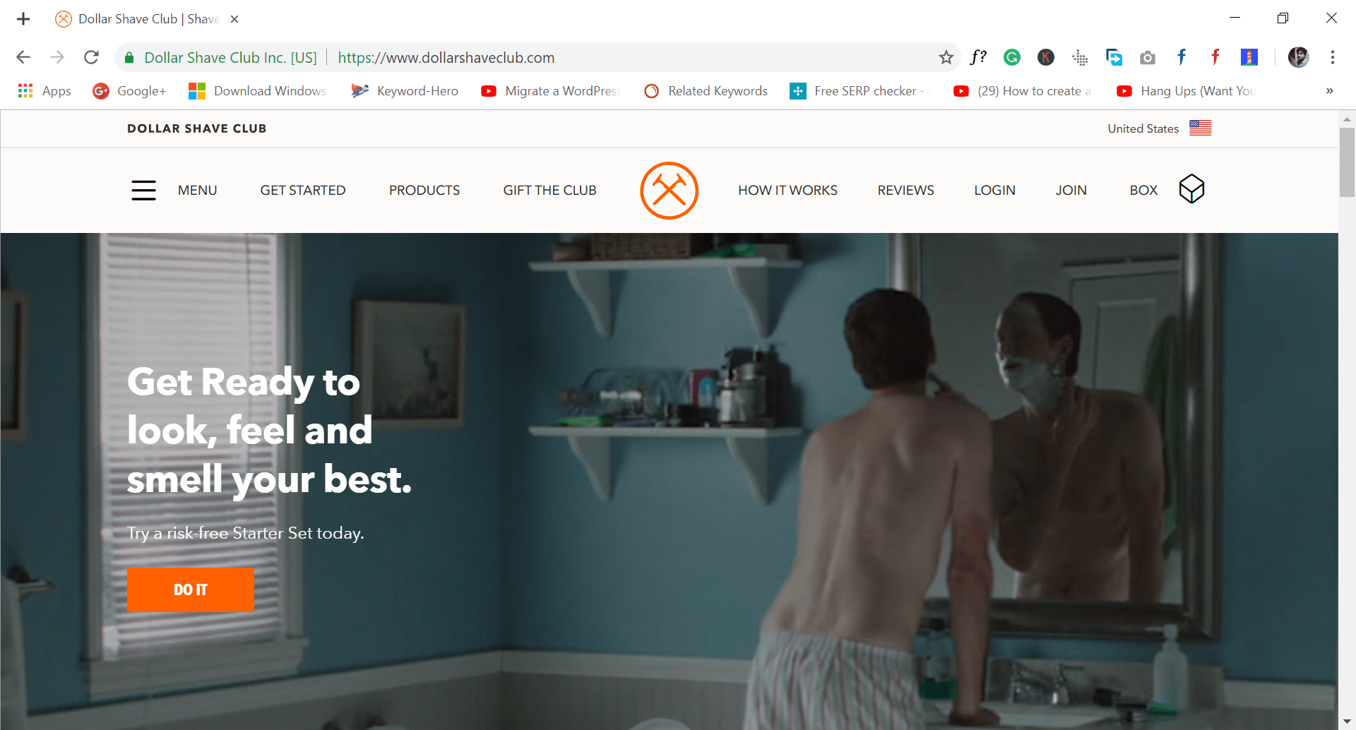 dollar shave club - site like wish.com