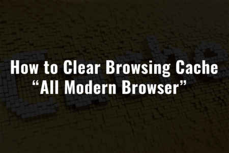 how to clear browser cache