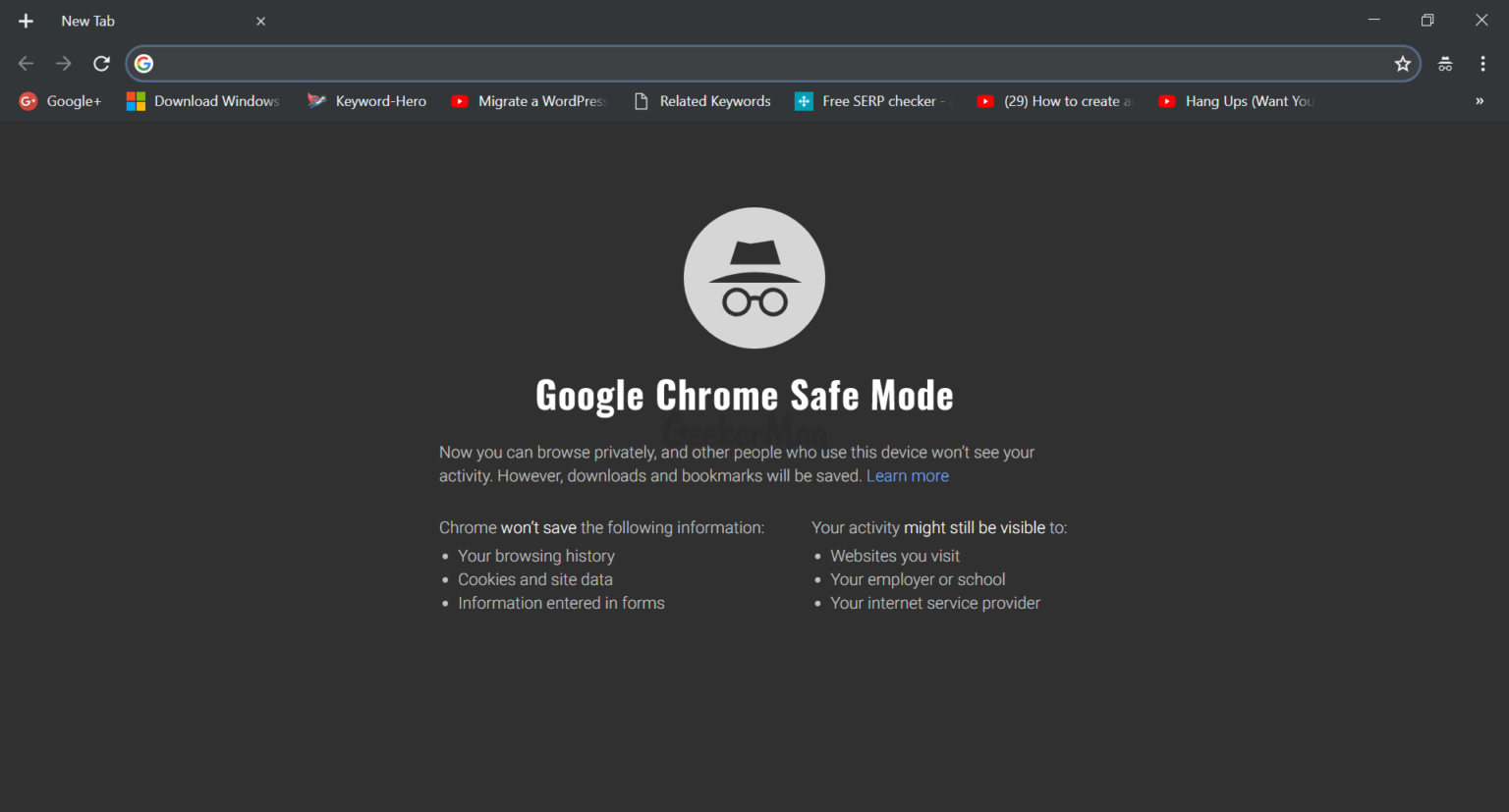 Safe Mode in Google Chrome How to Start & Open