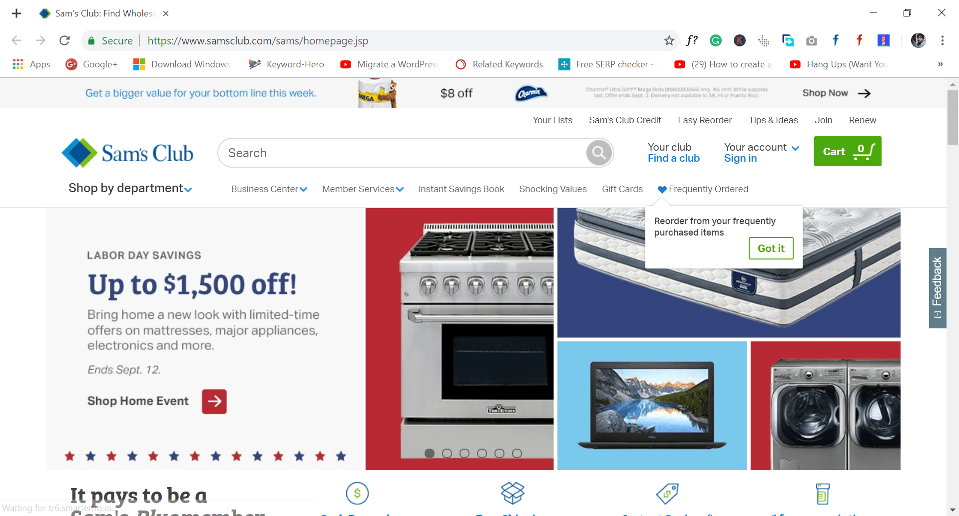 sams club - site like wish.com