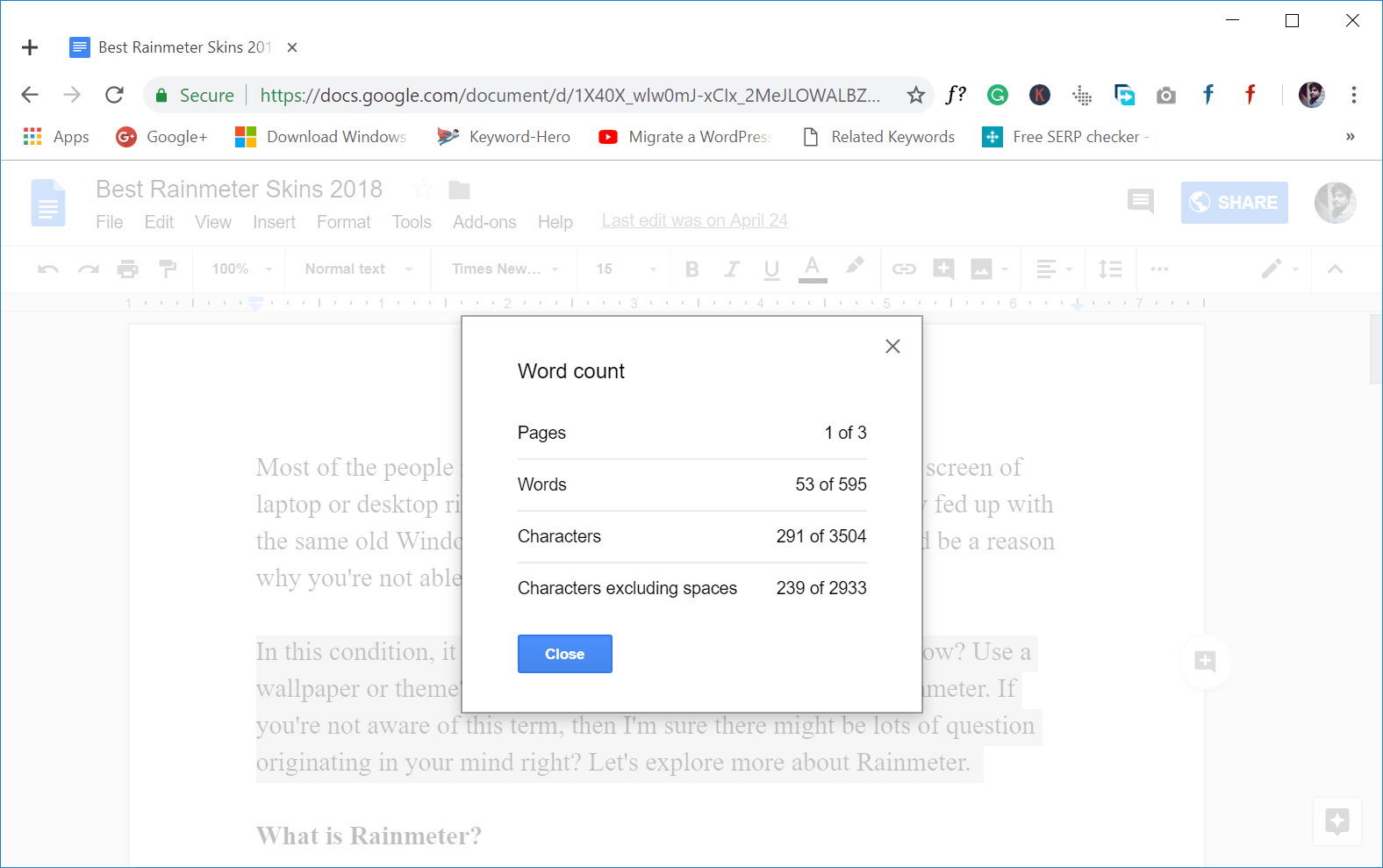 How to Check Word Count on Google Docs  Updated Steps  - 65