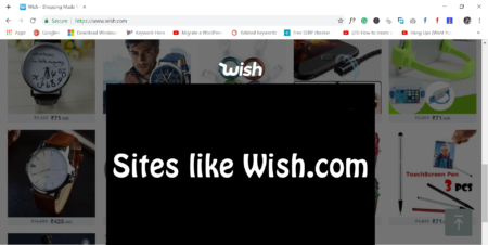 The Best Online Shopping Sites like Wish.com