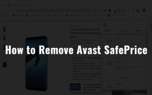 how do i remove avast safeprice