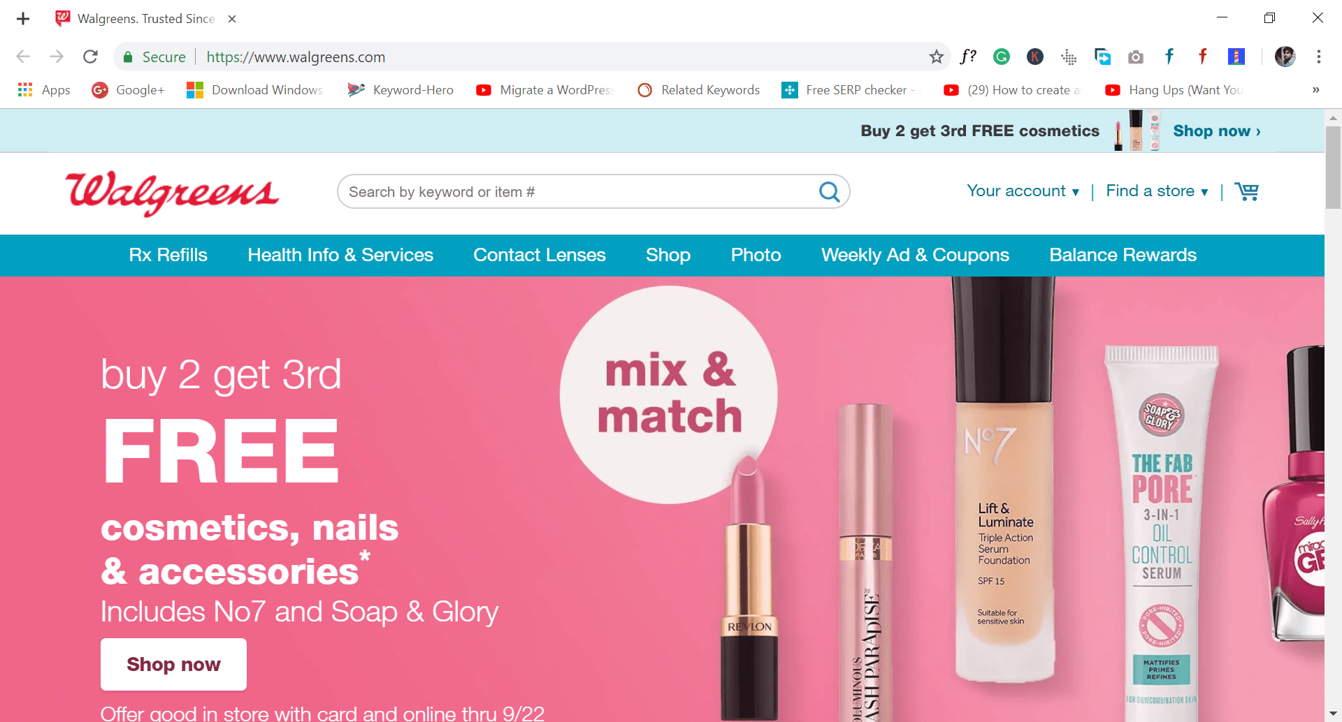 walgreens - site like wish.com