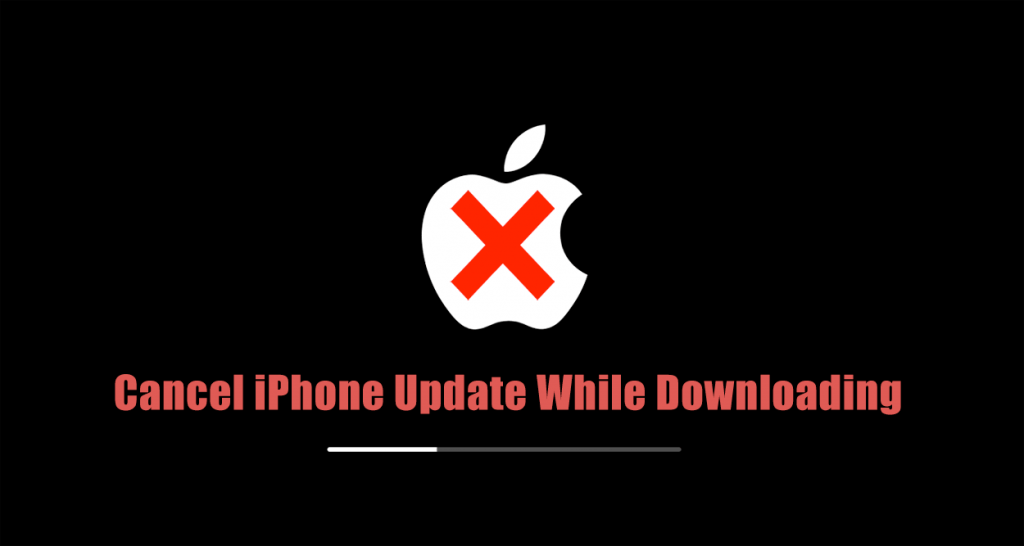 How to Stop iPhone Update in Progress or Downloading - 29