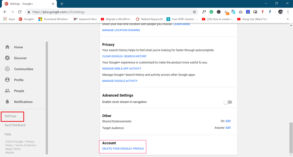 Easy Steps about How to Delete Google Plus Account Permanently - 88