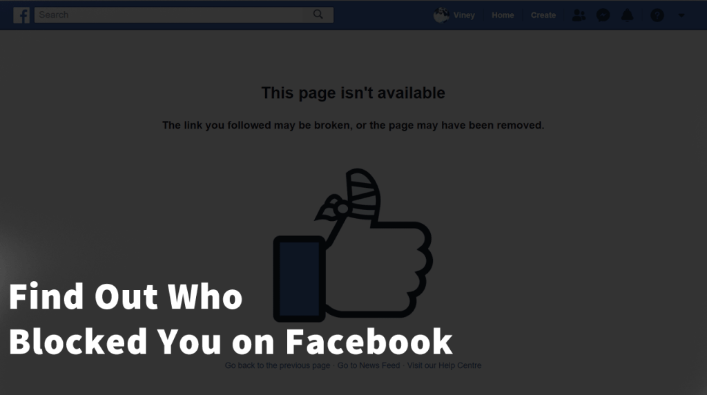 how to know if someone have blocked you on facebook