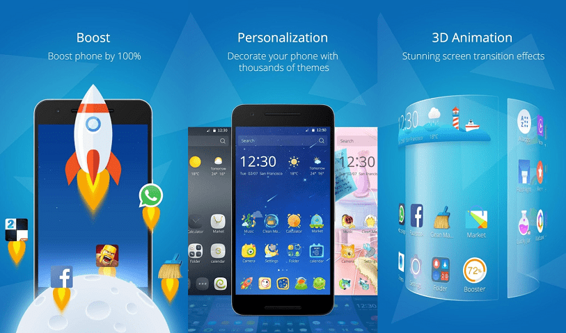 cm launcher 3d for android