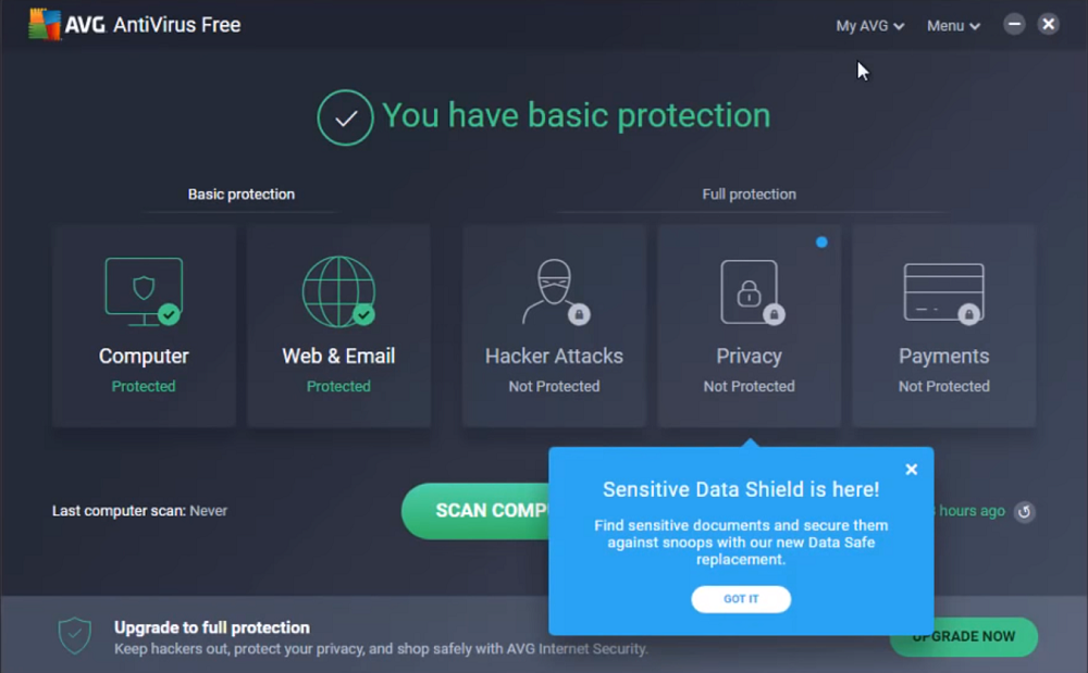 AVG Free Antivirus 2019