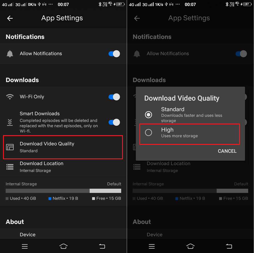 download video quality